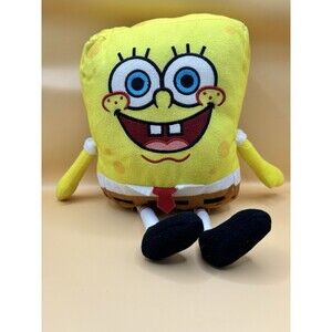 SpongeBob SquarePants 9" Plush Nickelodeon Stuffed Toy Pre-Owned Collectible